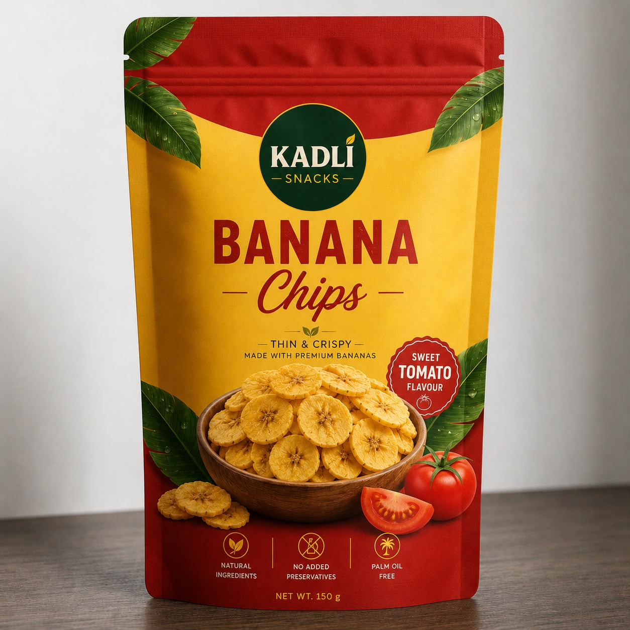 Tangy Tomato Banana Chips