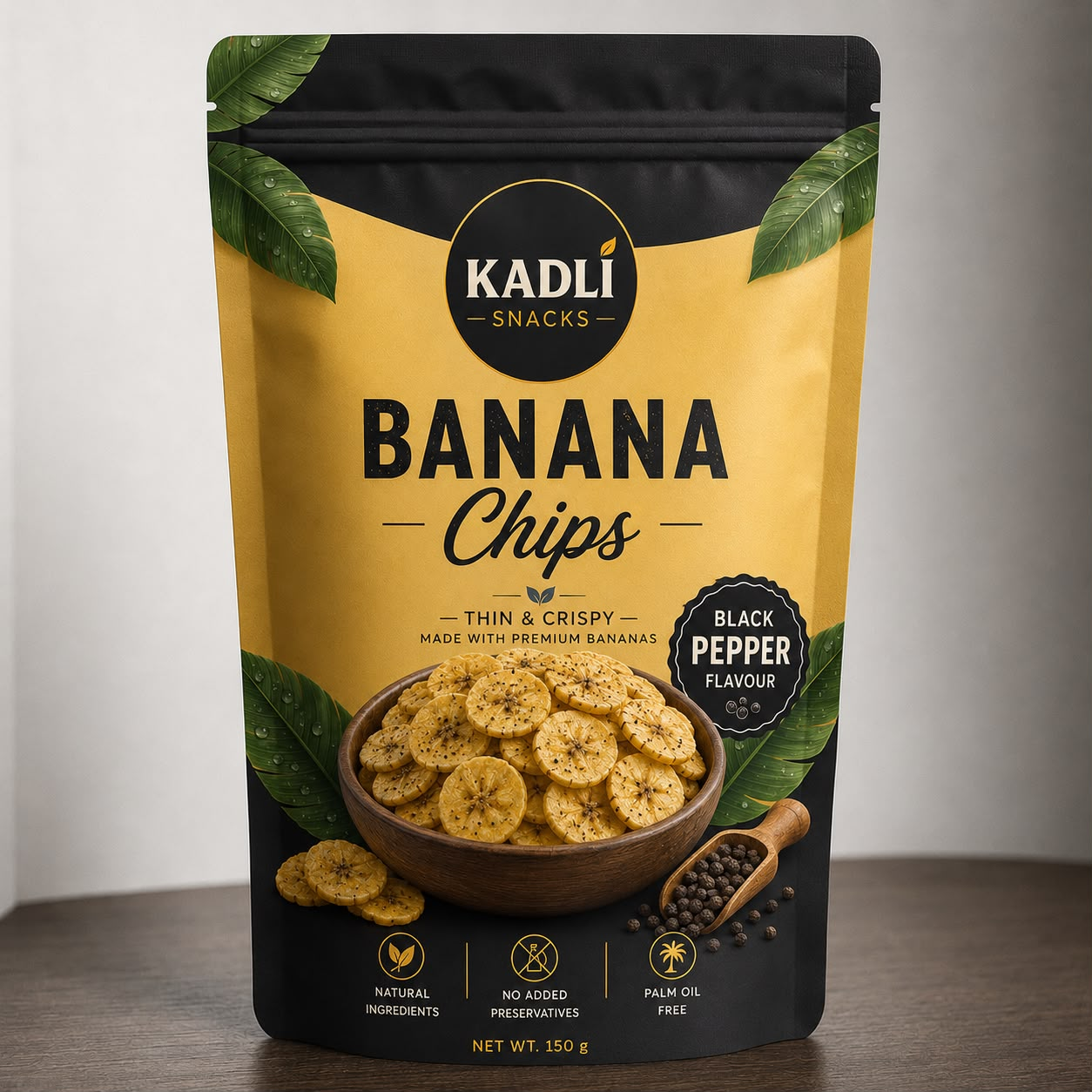 Black Pepper Banana Chips