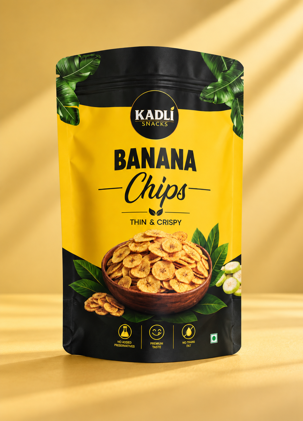 Classic Yellow Banana Chips
